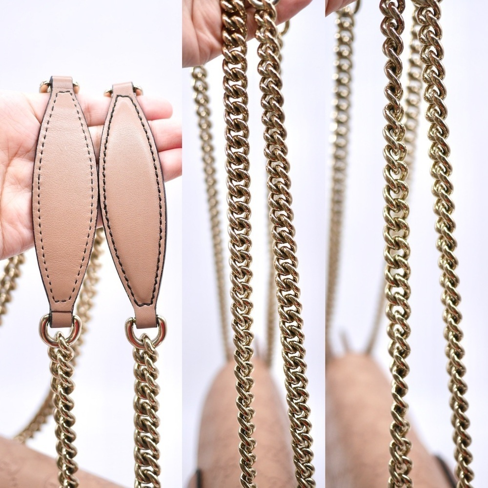 🍓GUCCI Microguccissima Emily Chain Shoulder Bag - Picture 12 of 14